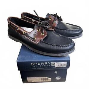 Sperry Top-Sider A/O Black/Amaretto Boat Shoe